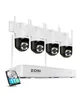 ZOSI 4K WiFi 6 Überwachungskamera Aussen Set, 8MP NVR mit Produktbild-Vorschau 1