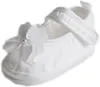 Taufschuhe Babyschuhe Ballerina Satin Weiß Blume Gr. 20 Produktbild-Vorschau 1