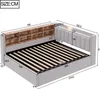 Flieks Polsterbett 140x200cm mit Ladefunktion und Produktbild-Vorschau 7