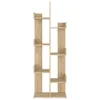 Libreria Sonoma in rovere 48x25,5x140 cm materiale a base Anteprima dell’immagine prodotto 3