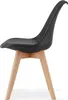 NP 120x80 Tavolo Artisan gambe nere + 4 sedie MARK gambe Anteprima dell’immagine prodotto 8