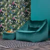 icon Riesen Sitzsack Sessel Bean Bag Natalia mit Hocker, Produktbild-Vorschau 3