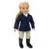 Sophia's - 18 "Puppe - Navy Jacket Riding Outfit, schwarzer Produktbild-Vorschau 5