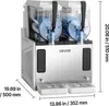 VEVOR Slush Maschine 2 x 3 L, Slusheis Eisbereiter 450 W Produktbild-Vorschau 7