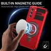 Pro Samsung Galaxy S21 FE 5G Pouzdro Magsafe Magnetic Ring Náhled obrázku produktu 2