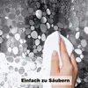 Duschvorhang 180x200 Mit Magneten, 3D Kieselstein-Muster, Produktbild-Vorschau 5