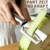2-in-1 Sparschäler, 2 Stück Gemüseschäler Kartoffelschäler Produktbild-Vorschau 5