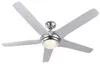 LED Ventilator, Fernbedienung, 3 Stufen, Glas opal, 137cm Produktbild-Vorschau 1