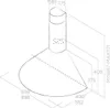 Elica Dunstabzugshaube Tonda Wandhaube 90 cm Edelstahl Produktbild-Vorschau 4