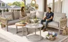 Gartenlounge Set 5-6 Personen Modular - Outdoor Sofa Produktbild-Vorschau 6