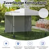 COSTWAY 3x3 m pop-up altánok, prenosný záhradný altánok s Náhľad obrázku produktu 4