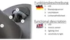 HUBER LED Wandlampe E27, Außenleuchte mit Bewegungsmelder Produktbild-Vorschau 3