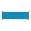 vidaXL Gartenbank-Auflagen 2 Stk. Hellblau 180x50x7 cm Produktbild-Vorschau 6