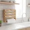 Porte-rouleaux mural Relaxdays 4 en 1, pour papier Voir les images du produit 2