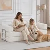 PixelPilot Schlafsofa 2-Sitzer aus Cord, ausklappbar, Produktbild-Vorschau 4