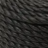 vidaXL Arbeitsseil Schwarz 20 mm 50 m Polypropylen Produktbild-Vorschau 3