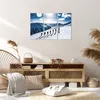 Bild auf Leinwand - Leinwandbild - 3 Teile - Berg Wanderung Produktbild-Vorschau 7