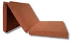 Natalia Spzoo vouwmatras 198x80x10 cm, lichtbruin - 3-delig Productafbeelding-voorbeeld 1