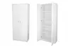 Armoire multi-usages blanche 74cm de largeur 180cm de Voir les images du produit 3