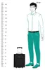 travelite Cabin 2W Trolley Underseater Black schwarz 43cm Produktbild-Vorschau 7