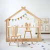 Petite Amélie Kinderschreibtisch Haus Maison - Natur Produktbild-Vorschau 1