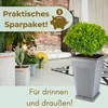 2er Set Pflanzkübel Pyramide Pflanzkübel Groß Außen Produktbild-Vorschau 6