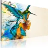 Vliesstoff Leinwandbild - Bird's music 120x80 cm Tiere Produktbild-Vorschau 1