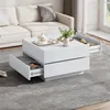 okwish Funktionscouchtisch Couchtisch, um 360° drehbare , Produktbild-Vorschau 3