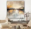 MuchoWow® - Leinwandbilder - Abstrakt - Modern - Beige - Produktbild-Vorschau 7