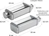 3er Für Kenwood MAX980ME Pasta-Set, Lasagne-Roller, Produktbild-Vorschau 9