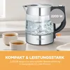 Severin 3468 Severin WK 3468 Glazen waterkoker, 1 liter Productafbeelding-voorbeeld 13