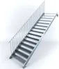 Stahltreppe 15 Stufen bis Höhe 300 cm, Laufbreite : 120 cm Produktbild-Vorschau 1
