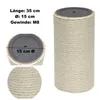 Poteau griffoir sisal 15 cm Ø Longueur 35 cm Voir les images du produit 1
