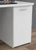 Schreibtisch - 145 x 60 cm - Weiß matt - 1 Tür - 4 Produktbild-Vorschau 4