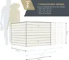Záhradné vyvýšené záhony Westmann Asket M z dreva, bez Náhľad obrázku produktu 7