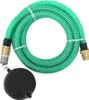 Saugschlauch mit Messing-Anschlüssen Grün 1,1" 25 m PVC Produktbild-Vorschau 1