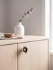 Clayre & Eef Türknauf Blume Ø 5x3 cm Beige Keramik Produktbild-Vorschau 3