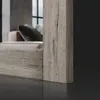 130x90 Rechteckig Rustikal Wandspiegel mit Rahmen Produktbild-Vorschau 2