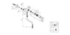 An exploded diagram of a faucet assembly, showing individual parts and their connections. Anteprima dell’immagine prodotto
