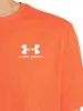 Under Armour Sportstyle-T-Shirt für die linke Brust, Orange Produktbild-Vorschau 4