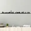 Wallity, Dubai Skyline, Wanddeko, Schwarz, Metall, 120 x 13 Produktbild-Vorschau 1