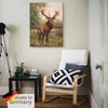 ARTland Leinwandbild Hirsch Größe: 90x120 cm Produktbild-Vorschau 5