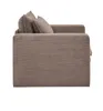 Loveseat Sessel "Pesaro" in braun Cord Loungesessel 125 cm Produktbild-Vorschau 7