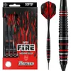 A product shot of Harrows Fire Soft Tip Darts, showing the packaging and individual darts. Podgląd zdjęcia produktu