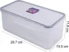 LocknLock  Classic mit Ablaufgitter 3,40L 297 x 152 x 118 Anteprima dell’immagine prodotto 2