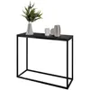 Furneo | Konsolentisch II - 100 cm - Schwarz matt - Produktbild-Vorschau 1