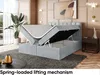 MEBLINI Boxspringbett mit Bettkasten - Gepolstert Produktbild-Vorschau 4