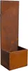 Sichtschutz Rost Metall Gartenzaun 150x50cm Hochbeet Produktbild-Vorschau 10