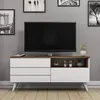 HOMIDEA Meuble TV, meuble bas pour télévision, meuble TV Voir les images du produit 3