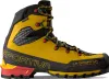 Gelbe Bergschuhe "Trango Alpine GTX" von La Sportiva mit schwarzem und rotem Detail; ideal für Herren. Anteprima dell’immagine prodotto